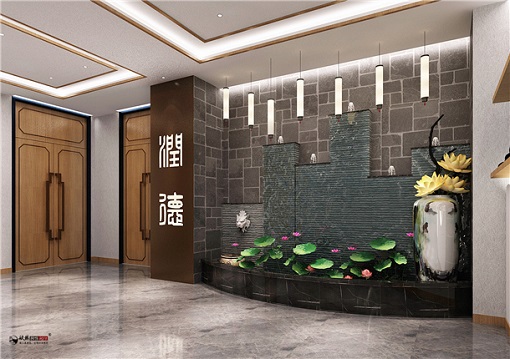 銀川潤德枸杞展廳裝修設(shè)計(jì)案例_nxjdhl_銀川展廳裝修公司