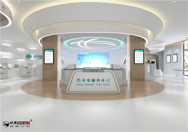 銀川秦蕊營(yíng)業(yè)展廳設(shè)計(jì)|營(yíng)造出擁有自然基調(diào)的冷暖中和色系風(fēng)_nxjdhl